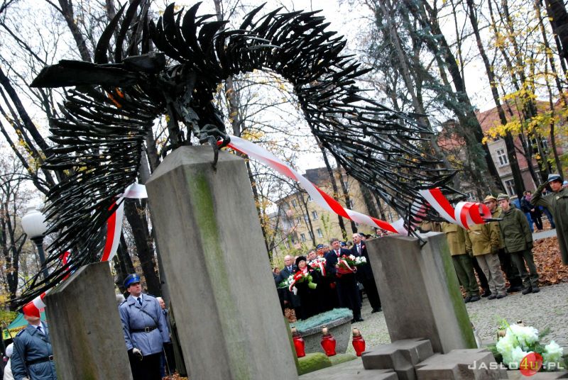 Uroczystości 11 listopada w Jaśle