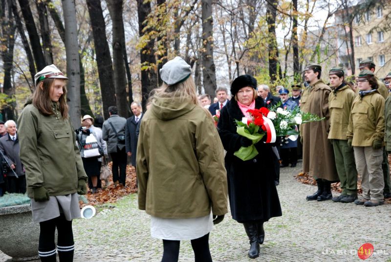 Uroczystości 11 listopada w Jaśle