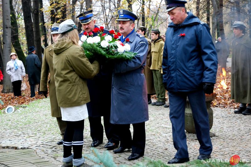 Uroczystości 11 listopada w Jaśle