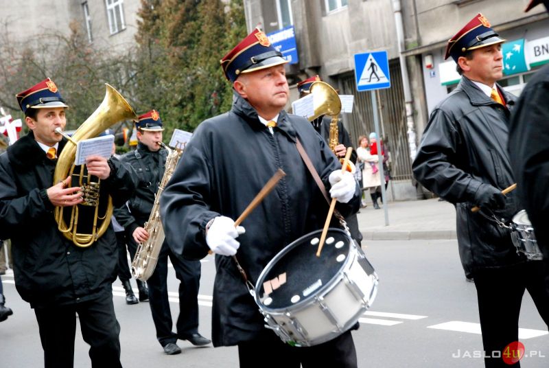 Uroczystości 11 listopada w Jaśle