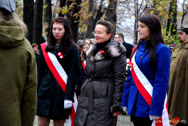 Uroczystości 11 listopada w Jaśle