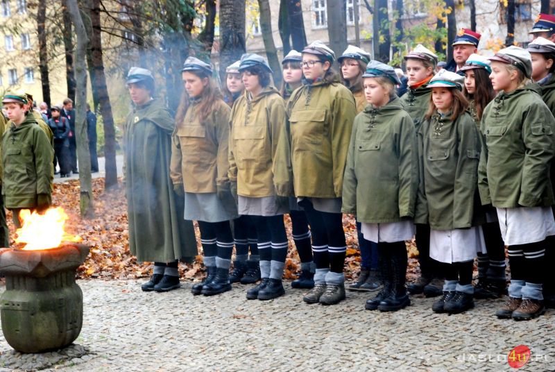 Uroczystości 11 listopada w Jaśle