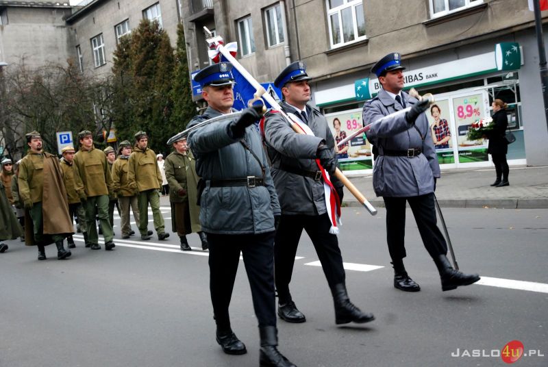 Uroczystości 11 listopada w Jaśle