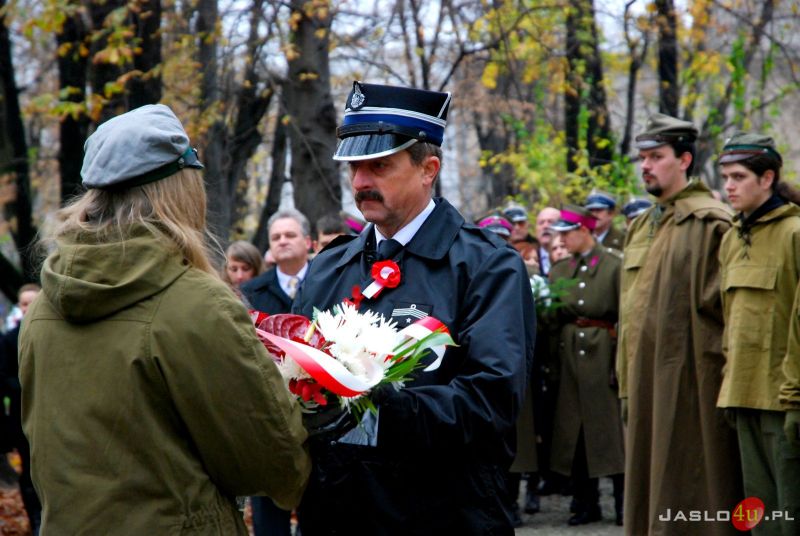 Uroczystości 11 listopada w Jaśle