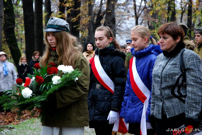 Uroczystości 11 listopada w Jaśle