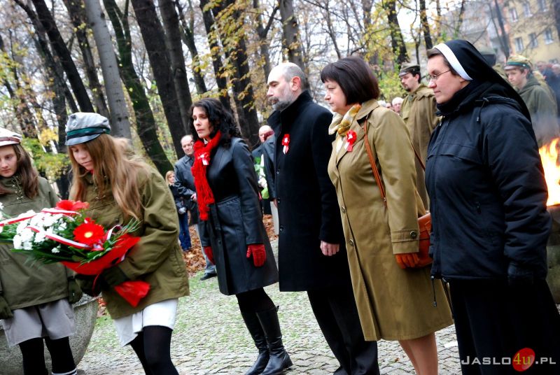 Uroczystości 11 listopada w Jaśle