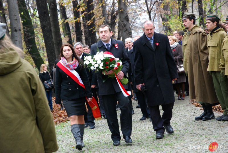 Uroczystości 11 listopada w Jaśle