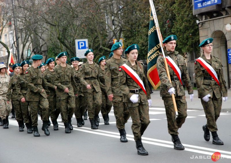 Uroczystości 11 listopada w Jaśle