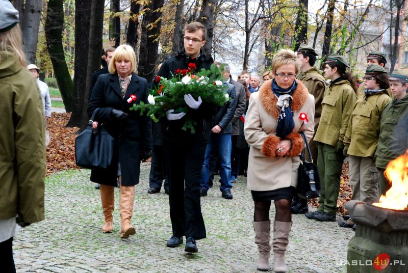 Uroczystości 11 listopada w Jaśle
