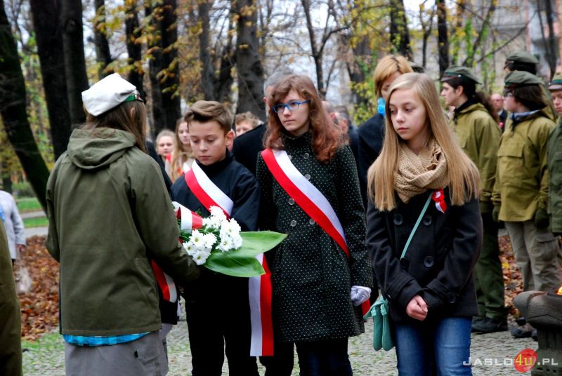 Uroczystości 11 listopada w Jaśle