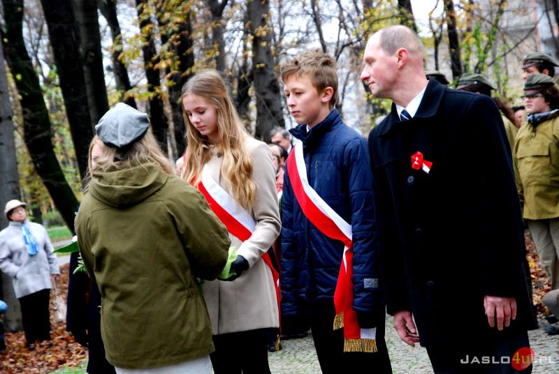 Uroczystości 11 listopada w Jaśle