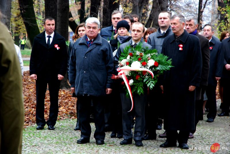 Uroczystości 11 listopada w Jaśle