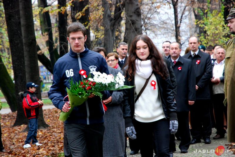 Uroczystości 11 listopada w Jaśle