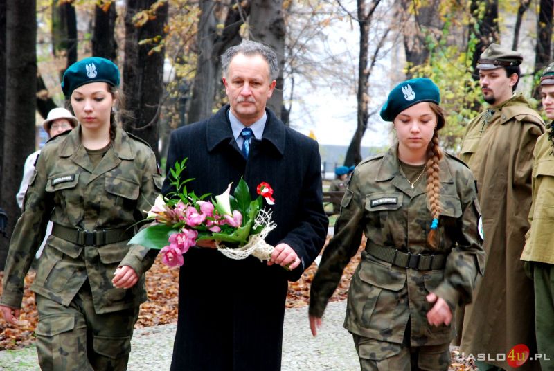 Uroczystości 11 listopada w Jaśle
