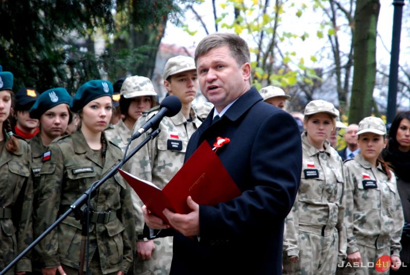 Uroczystości 11 listopada w Jaśle