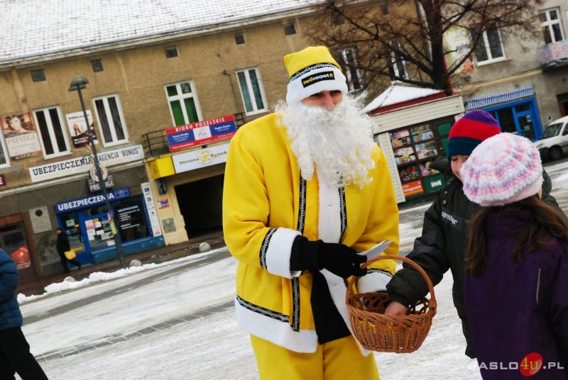 Mikołaj z Jedynką w Jaśle