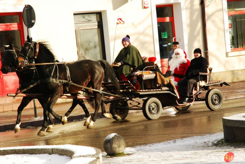 Mikołaj z Jedynką w Jaśle