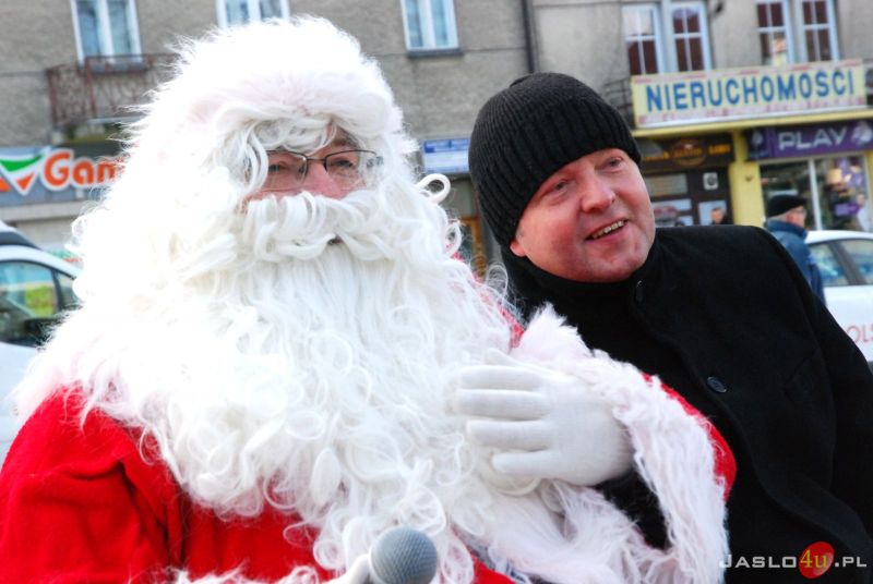 Mikołaj z Jedynką w Jaśle