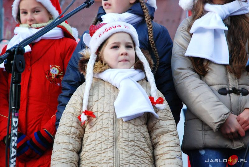 Mikołaj z Jedynką w Jaśle