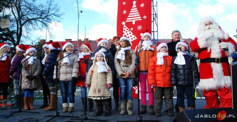 Mikołaj z Jedynką w Jaśle