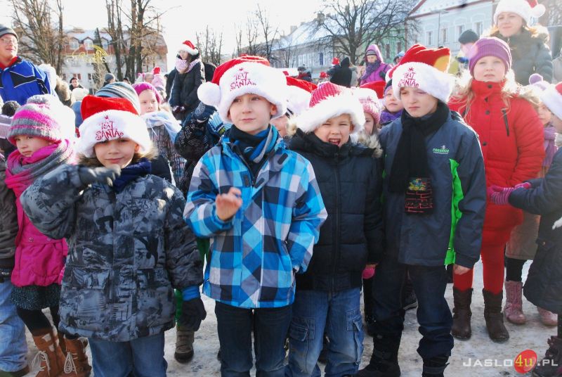 Mikołaj z Jedynką w Jaśle