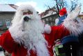 Mikołaj z Jedynką w Jaśle