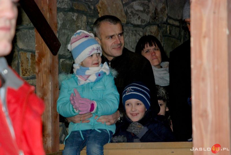Żywa szopka przy Kościele oo. Franciszkanów