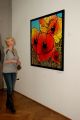 Opowiada o kwiatach malarskim językiem - wernisaż Magdaleny Florczyk