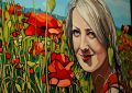 Opowiada o kwiatach malarskim językiem - wernisaż Magdaleny Florczyk