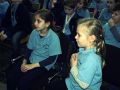 Maria Tomasik w jasielskiej bibliotece pedagogicznej
