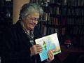Maria Tomasik w jasielskiej bibliotece pedagogicznej