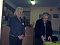 Maria Tomasik w jasielskiej bibliotece pedagogicznej