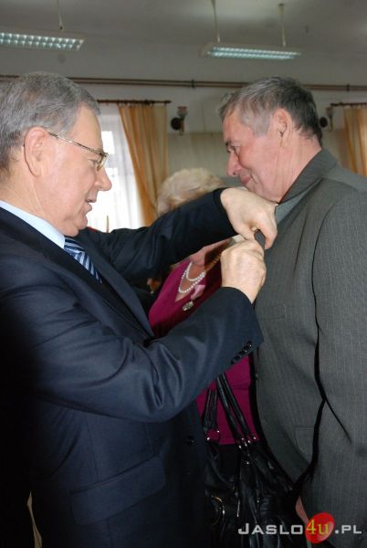 Wręczono jubilatom medale za 50 lat pożycia małżeńskiego