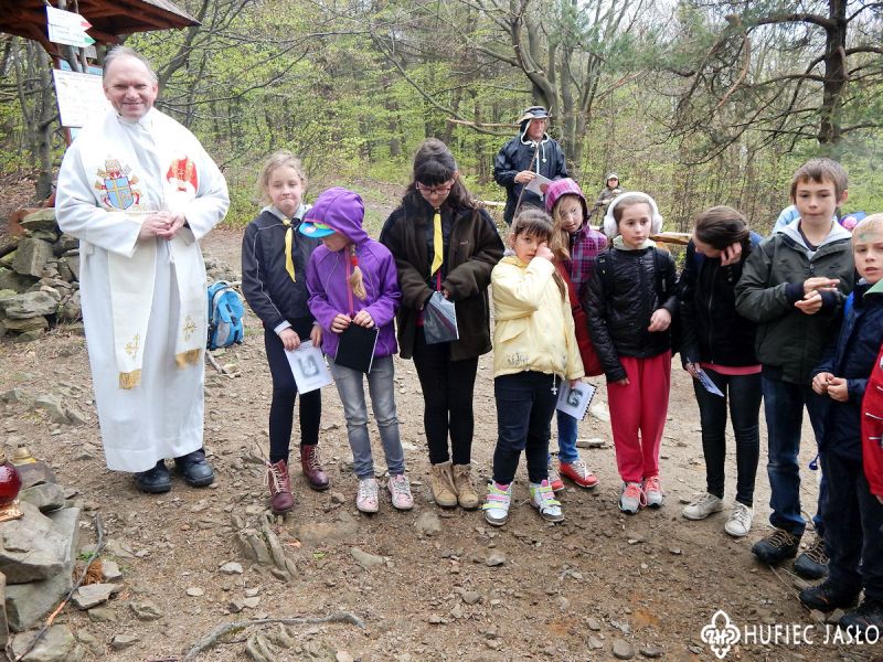 Harcerski Rajd „Podążając za Janem Pawłem II”