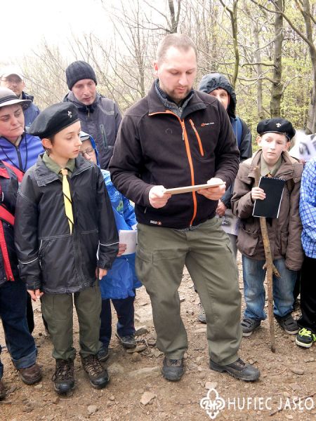 Harcerski Rajd „Podążając za Janem Pawłem II”