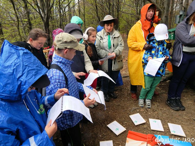 Harcerski Rajd „Podążając za Janem Pawłem II”