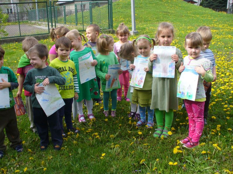 Przedszkole nr 12 w Jaśle wzięło udział w akcji "Listy dla Ziemi"