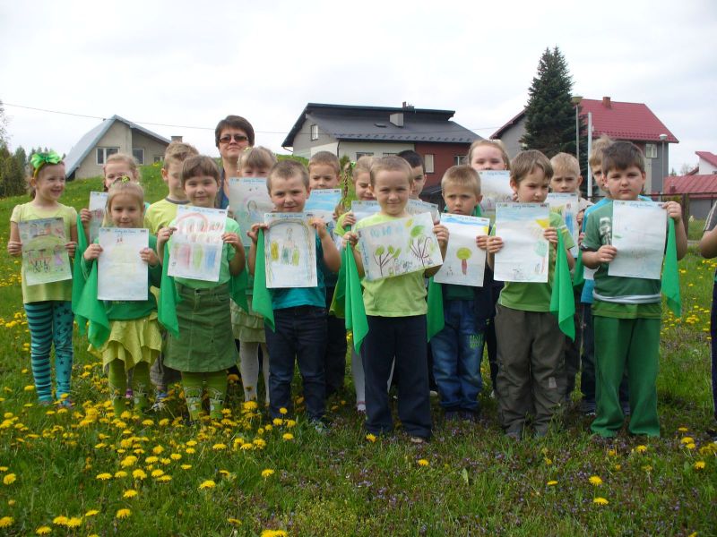 Przedszkole nr 12 w Jaśle wzięło udział w akcji "Listy dla Ziemi"
