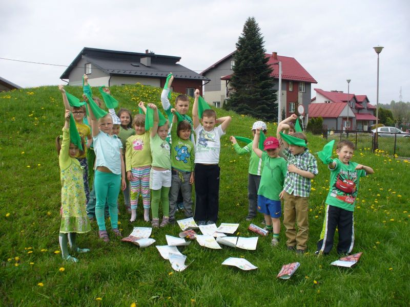 Przedszkole nr 12 w Jaśle wzięło udział w akcji "Listy dla Ziemi"