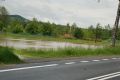 Poziom rzek i podtopienia w powiecie jasielskim