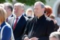 Wernisaż wystawy plenerowej "Święty Jan Paweł II i Rodzina"