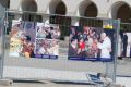 Wernisaż wystawy plenerowej "Święty Jan Paweł II i Rodzina"
