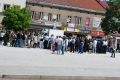 Wernisaż wystawy plenerowej "Święty Jan Paweł II i Rodzina"