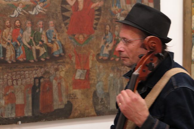 Wizyta dziadobusu w jasielskim muzeum