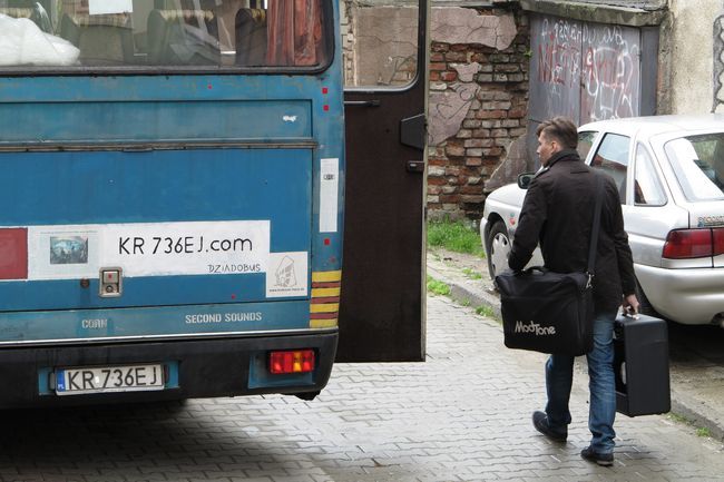 Wizyta dziadobusu w jasielskim muzeum