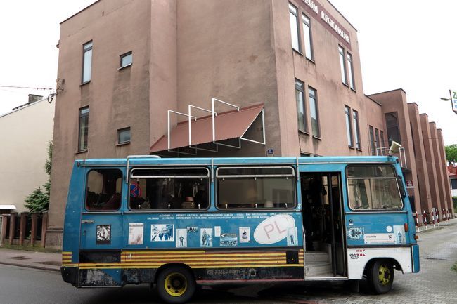 Wizyta dziadobusu w jasielskim muzeum