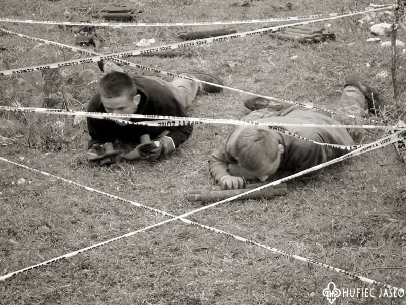 Harcerze z Hufca Jasło na Monte Cassino