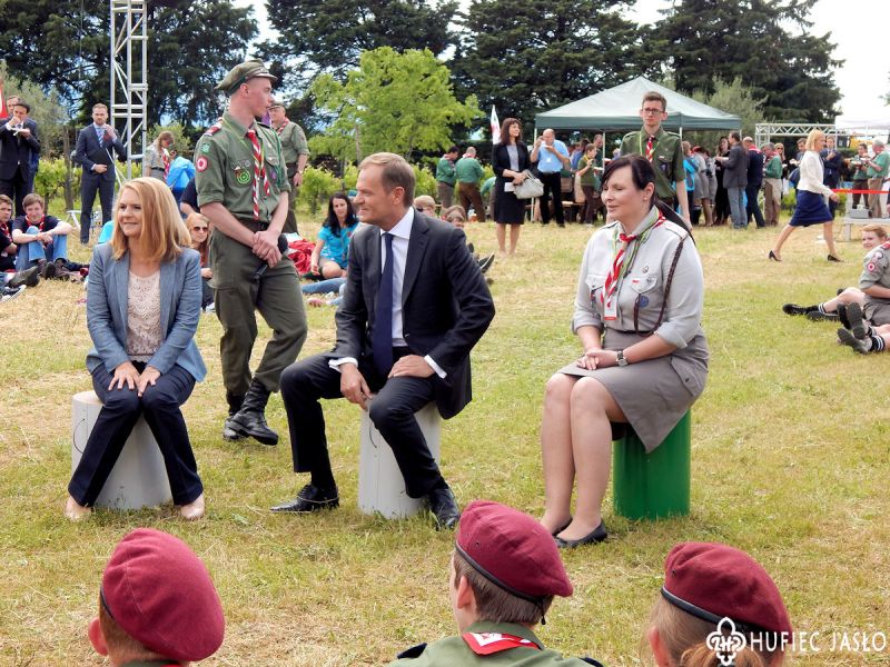 Harcerze z Hufca Jasło na Monte Cassino