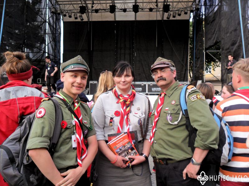 Harcerze z Hufca Jasło na Monte Cassino