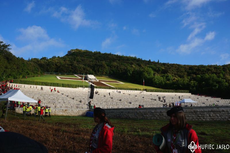 Harcerze z Hufca Jasło na Monte Cassino